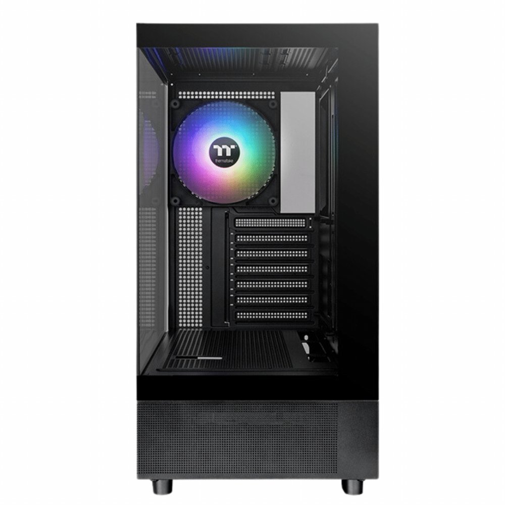 Thermaltake View 270 Plus TG ARGB | Mid Tower Case | Zwart (CA-1Y7-00M1WN-01) | OPEN BOX 4 Thermaltake View 270 Plus TG ARGB | Mid Tower Case | Zwart (CA-1Y7-00M1WN-01) | OPEN BOX - Afbeelding 4