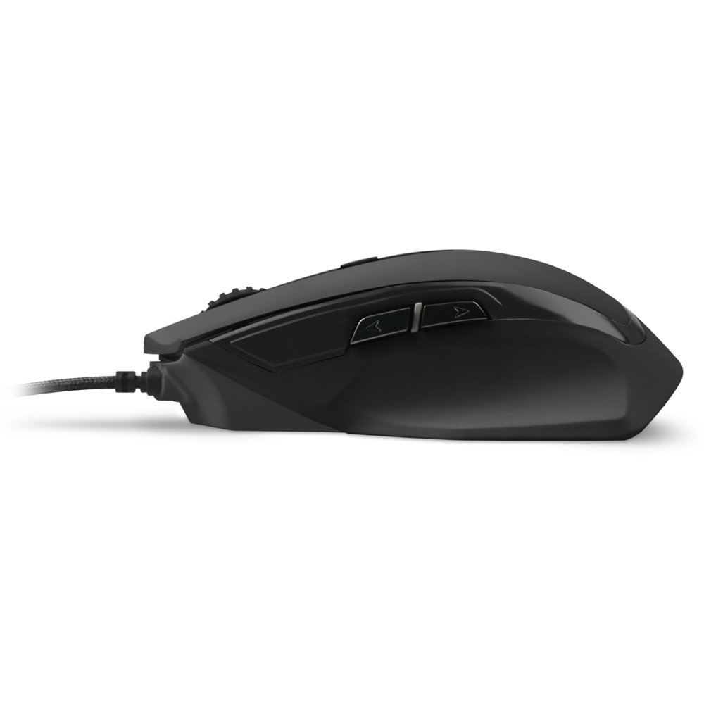Sharkoon SHARK Force II | Bekabelde Gaming Muis | Rechtshandig | USB-A | 4200 DPI | Zwart 3 Sharkoon SHARK Force II | Bekabelde Gaming Muis | Rechtshandig | USB-A | 4200 DPI | Zwart - Afbeelding 3