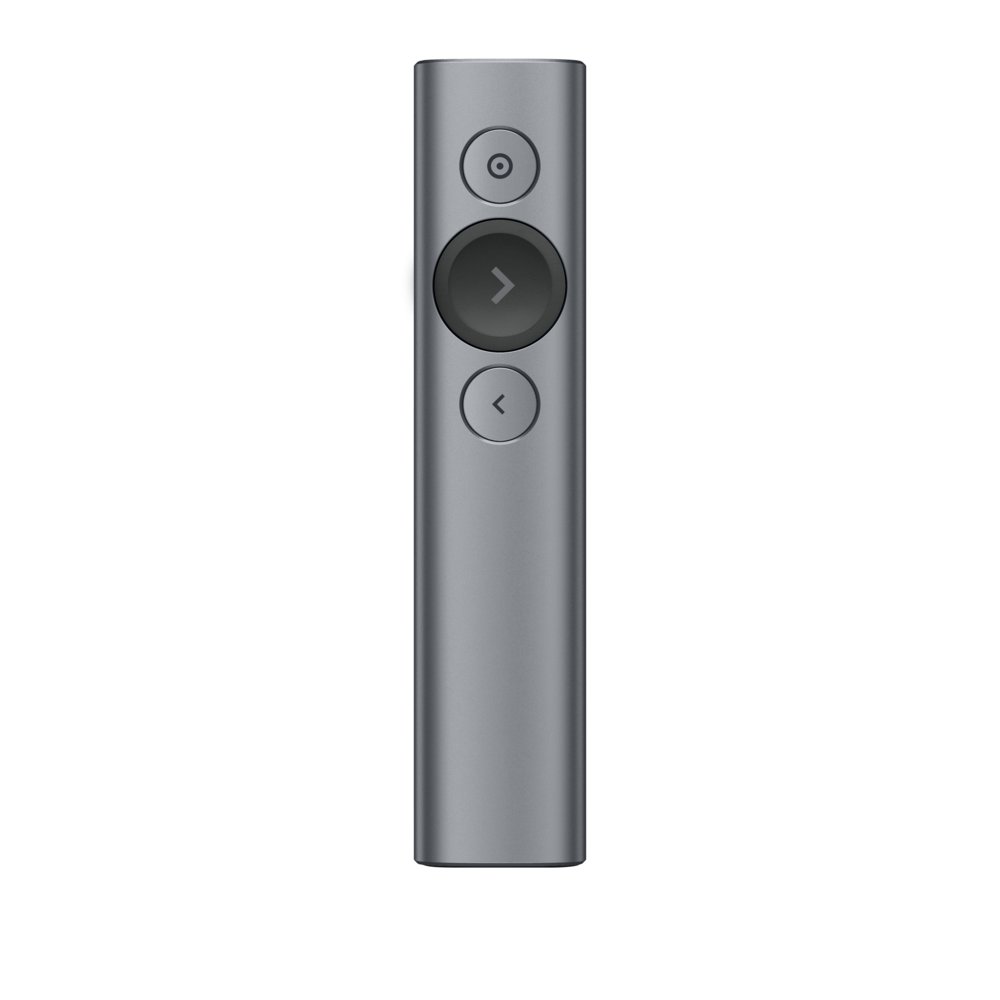 Logitech Spotlight Presenter | Draadloos | Bluetooth & USB 2.4 GHz | Bereik tot 30 meter | Grijs 5 Logitech Spotlight Presenter | Draadloos | Bluetooth & USB 2.4 GHz | Bereik tot 30 meter | Grijs - Afbeelding 5
