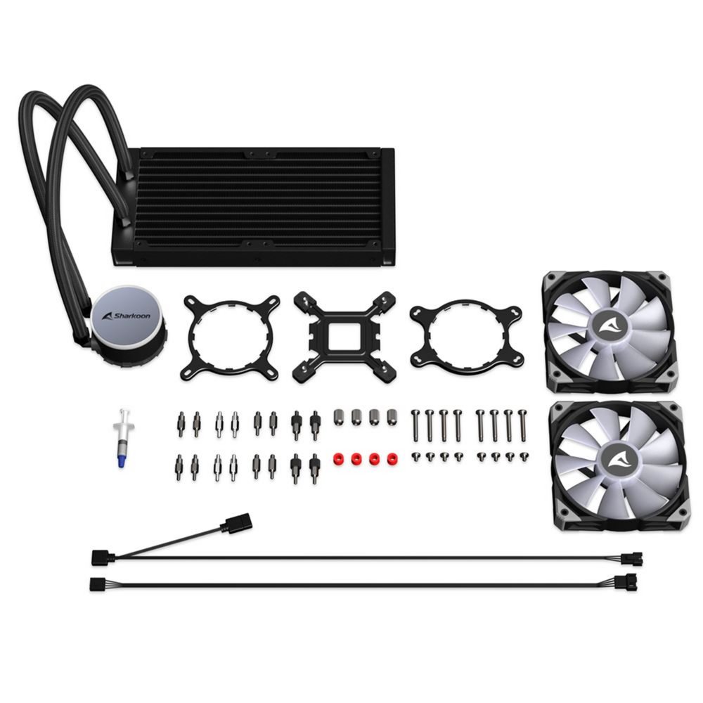 Sharkoon S70 RGB 240mm | All-in-One CPU Waterkoeler 15 Sharkoon S70 RGB 240mm | All-in-One CPU Waterkoeler - Afbeelding 15