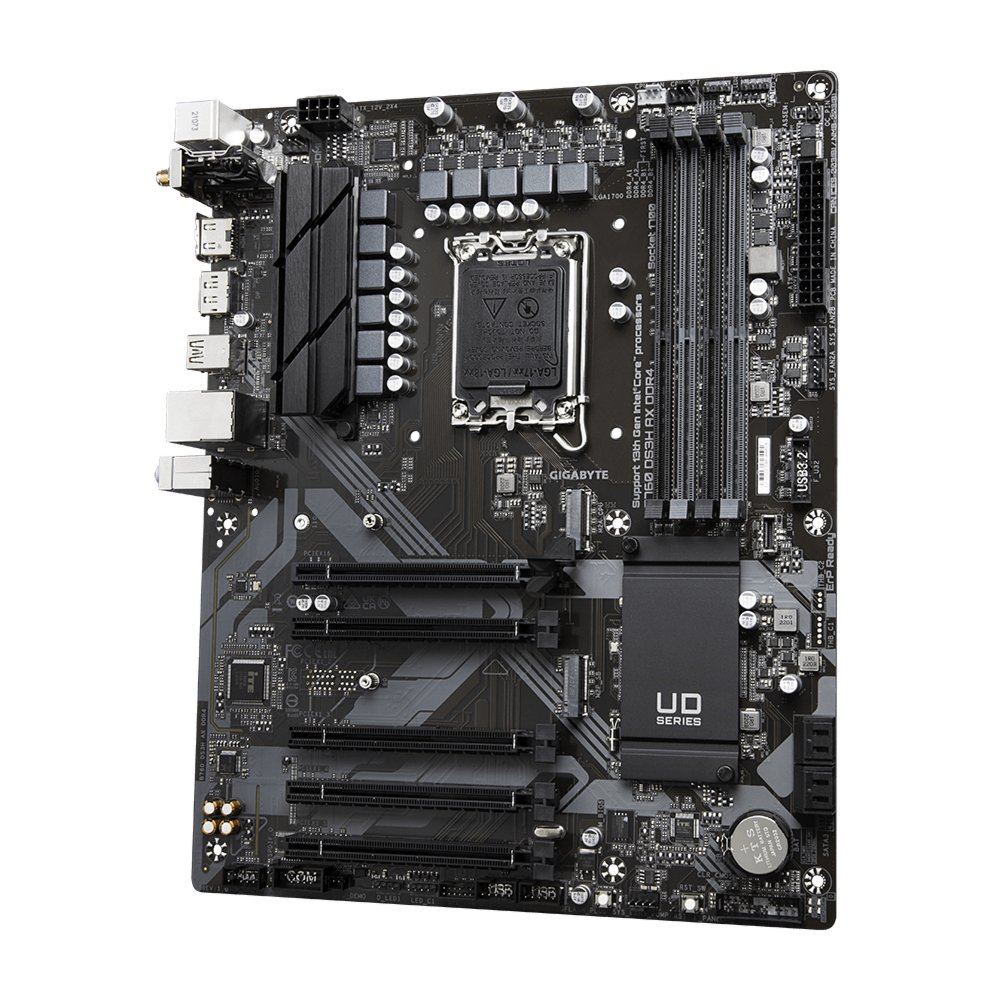 Gigabyte B760 DS3H AX WIFI | Socket LGA 1700 | Intel B760 | 4xDDR4 | ATX | Moederbord 2 Gigabyte B760 DS3H AX WIFI | Socket LGA 1700 | Intel B760 | 4xDDR4 | ATX | Moederbord - Afbeelding 2