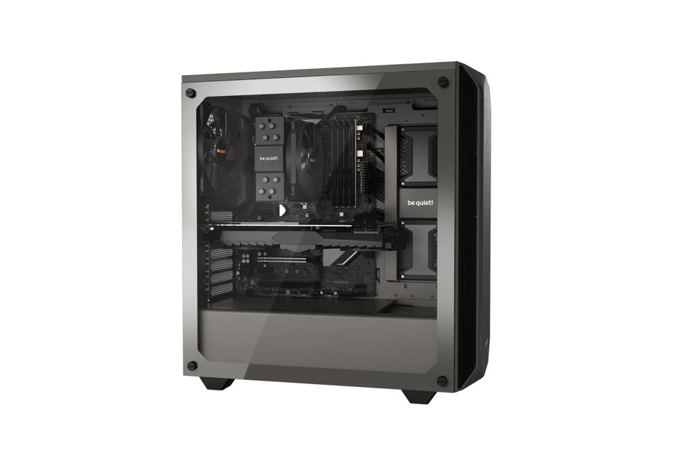 be quiet! Pure Base 500 Window Grijs | Midi Tower Behuizing 8 be quiet! Pure Base 500 Window Grijs | Midi Tower Behuizing - Afbeelding 8