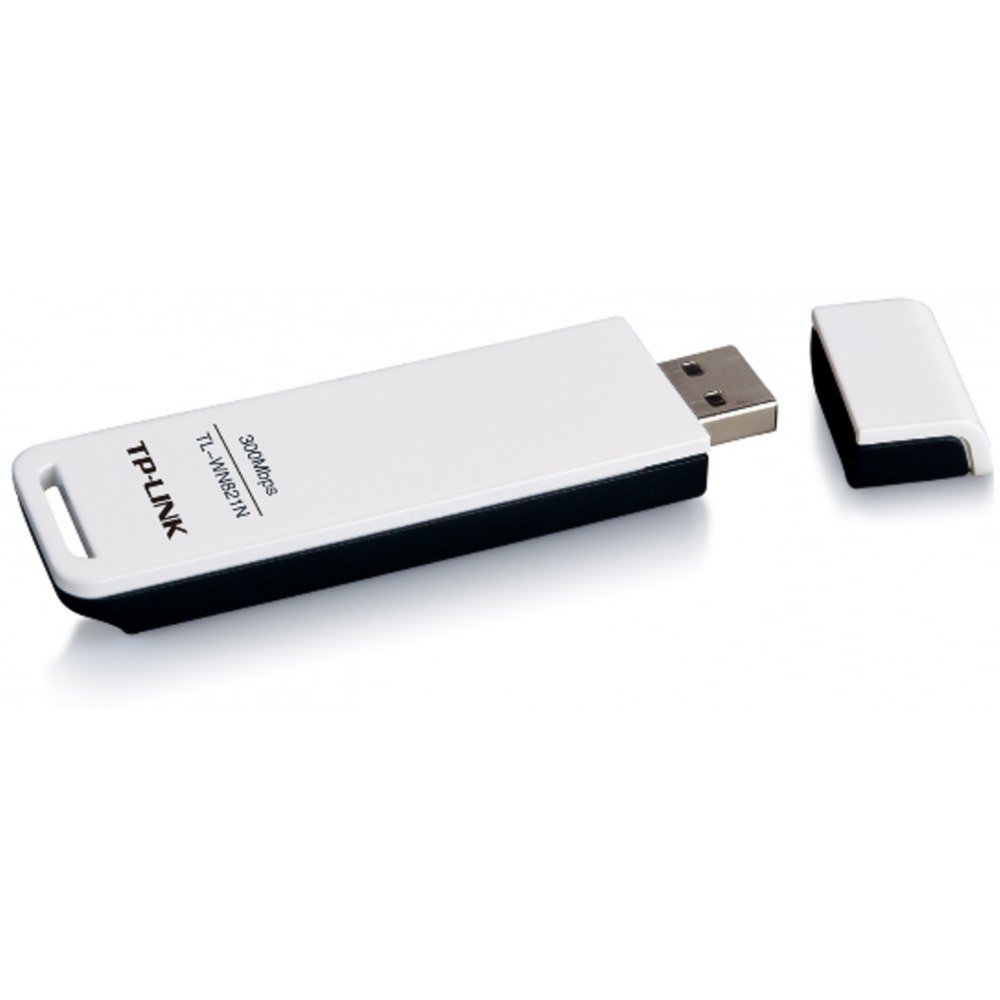 TP-Link TL-WN821N | Wi-Fi 4 USB Adapter | 300 Mbps | 2,4 GHz | USB 2.0 | Zwart 1 TP-Link TL-WN821N | Wi-Fi 4 USB Adapter | 300 Mbps | 2