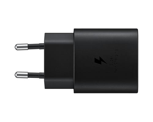 Samsung EP-TA800NBEGEU | USB-C Oplader voor Mobiele Apparaten 25W | Zwart 2 Samsung EP-TA800NBEGEU | USB-C Oplader voor Mobiele Apparaten 25W | Zwart - Afbeelding 2