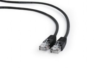 Gembird U/UTP Cat 5E Netwerkkabel | 1 m | Zwart