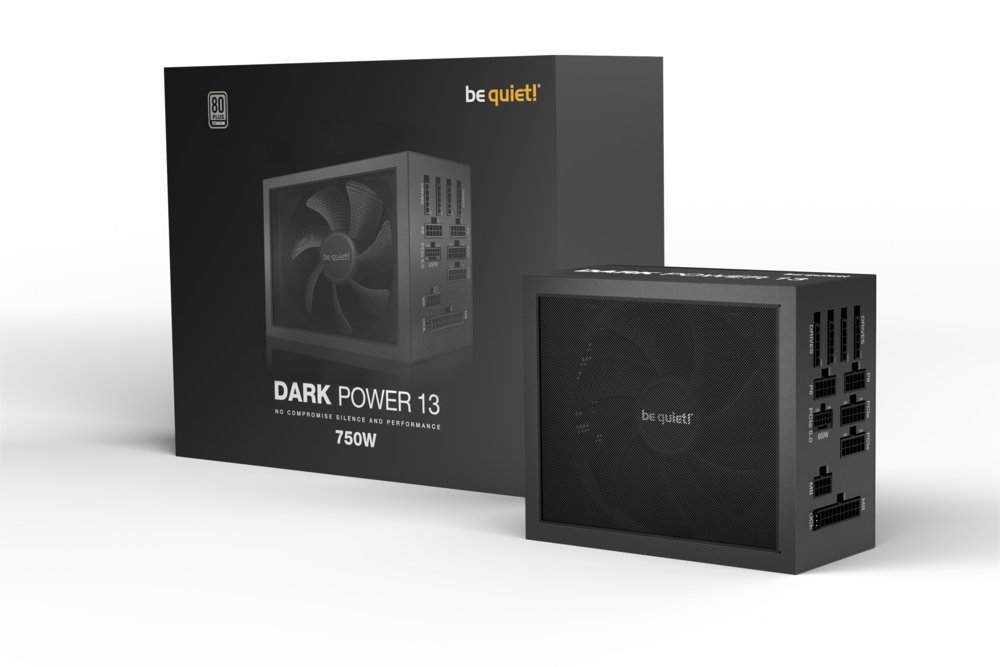 be quiet! Dark Power 13 | 750 Watt Titanium ATX PSU | Modulair | Power Supply | Voeding 5 be quiet! Dark Power 13 | 750 Watt Titanium ATX PSU | Modulair | Power Supply | Voeding - Afbeelding 5