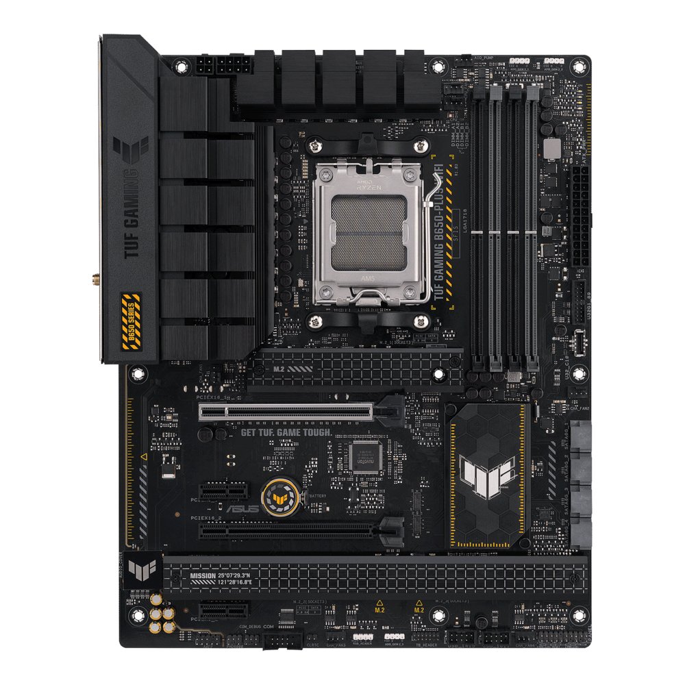 ASUS TUF GAMING B650-PLUS WIFI | Socket AM5 | AMD B650 | 4xDDR5 | ATX | Moederbord 1 ASUS TUF GAMING B650-PLUS WIFI | Socket AM5 | AMD B650 | 4xDDR5 | ATX | Moederbord