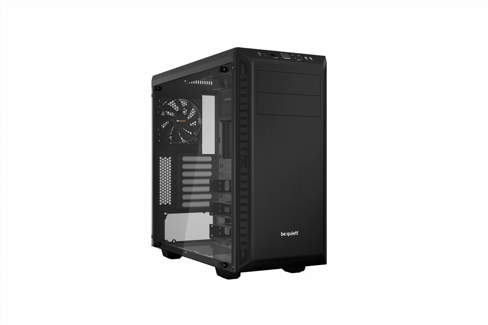 be quiet! Pure Base 600 Window | Midi Tower Case | Zwart 1 be quiet! Pure Base 600 Window | Midi Tower Case | Zwart