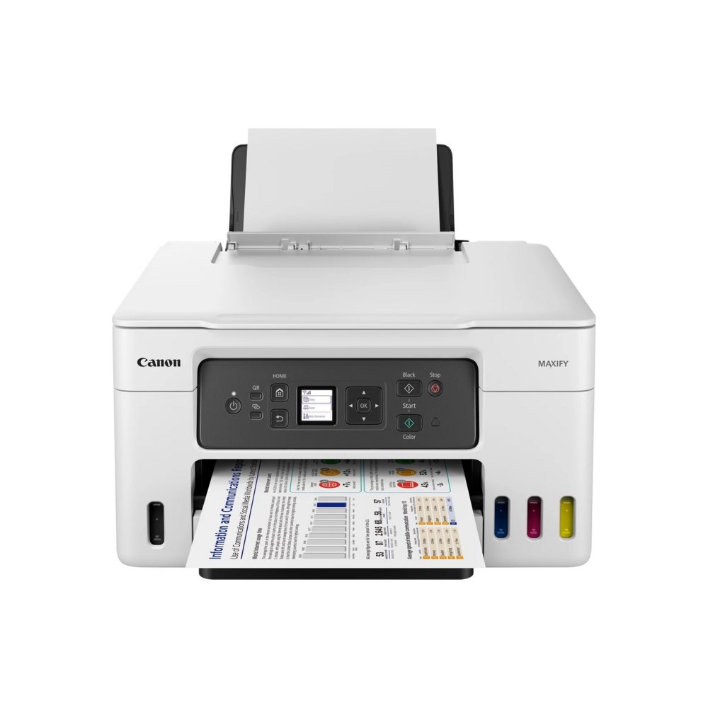 Canon MAXIFY GX3050 | All-in-One Inkjetprinter | A4 | 600 x 1200 DPI | Wi-Fi | Kleur 4 Canon MAXIFY GX3050 | All-in-One Inkjetprinter | A4 | 600 x 1200 DPI | Wi-Fi | Kleur - Afbeelding 4