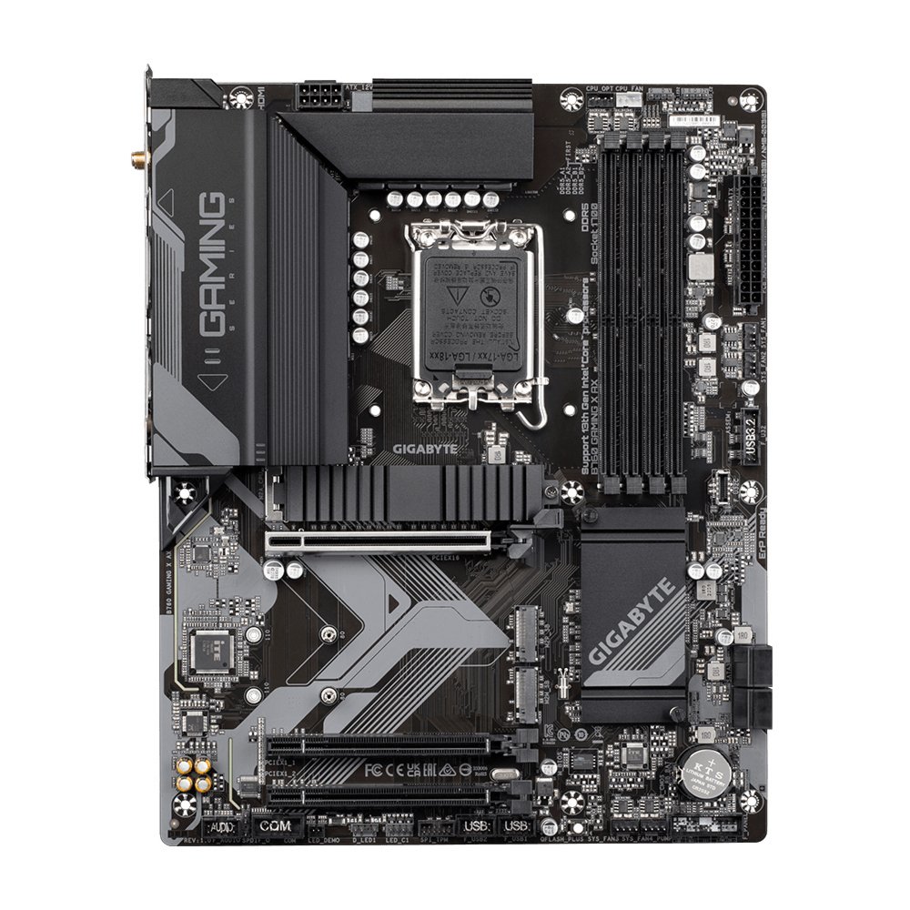 Gigabyte B760 GAMING X AX | Socket LGA 1700 | Intel B760 | 4xDDR5 | ATX | Moederbord 1 Gigabyte B760 GAMING X AX | Socket LGA 1700 | Intel B760 | 4xDDR5 | ATX | Moederbord