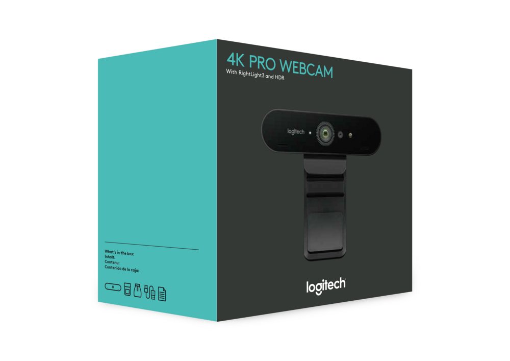 Logitech Brio Ultra HD Pro Zakelijk | 4K 30FPS USB Webcam met Microfoon 6 Logitech Brio Ultra HD Pro Zakelijk | 4K 30FPS USB Webcam met Microfoon - Afbeelding 6