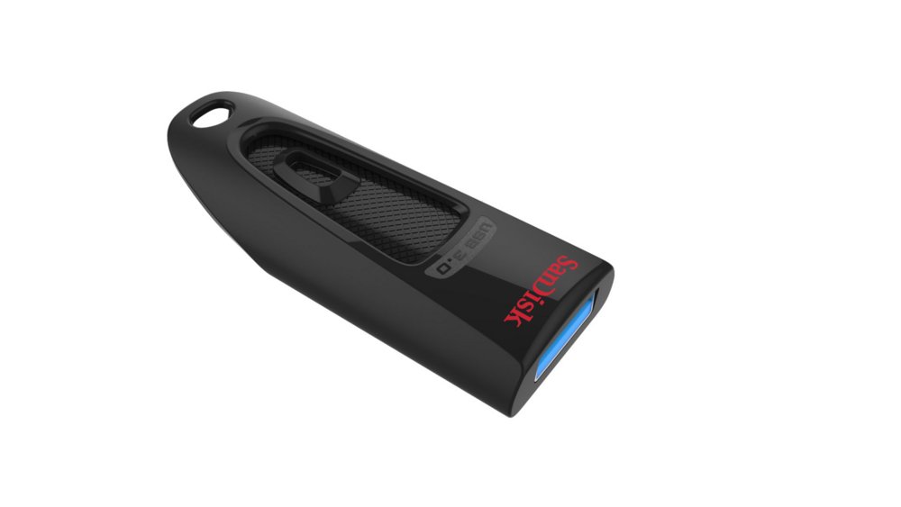 SanDisk Ultra | 128GB USB-A 3.2 Flash Drive | Zwart 3 SanDisk Ultra | 128GB USB-A 3.2 Flash Drive | Zwart - Afbeelding 3