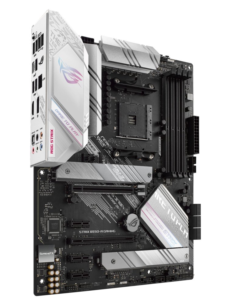 ASUS ROG STRIX B550-A GAMING | Socket AM4 | AMD B550 | 4xDDR4 | ATX | Moederbord 1 ASUS ROG STRIX B550-A GAMING | Socket AM4 | AMD B550 | 4xDDR4 | ATX | Moederbord