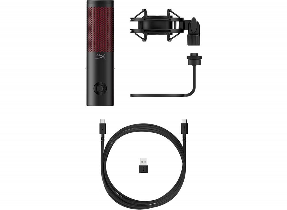 HP 872V1AA | USB Microfoon | Voor Podcasting | Zwart 5 HP 872V1AA | USB Microfoon | Voor Podcasting | Zwart - Afbeelding 5