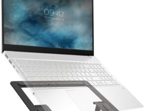 Mobiparts Laptopstandaard | Metaal | Zwart | Geschikt tot 17.3"