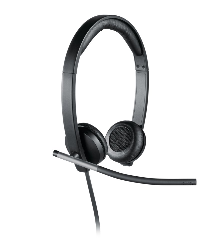 Logitech H650E | Bedrade On-ear Headset USB-A | Zwart 5 Logitech H650E | Bedrade On-ear Headset USB-A | Zwart - Afbeelding 5
