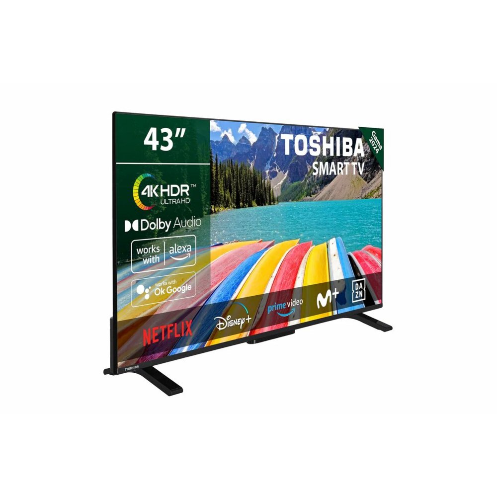 Toshiba 43UV2363DG 43" | 4K Ultra HD LED Smart TV | VIDAA + Wifi | Dolby Vision | 50Hz 4 Toshiba 43UV2363DG 43" | 4K Ultra HD LED Smart TV | VIDAA + Wifi | Dolby Vision | 50Hz - Afbeelding 4