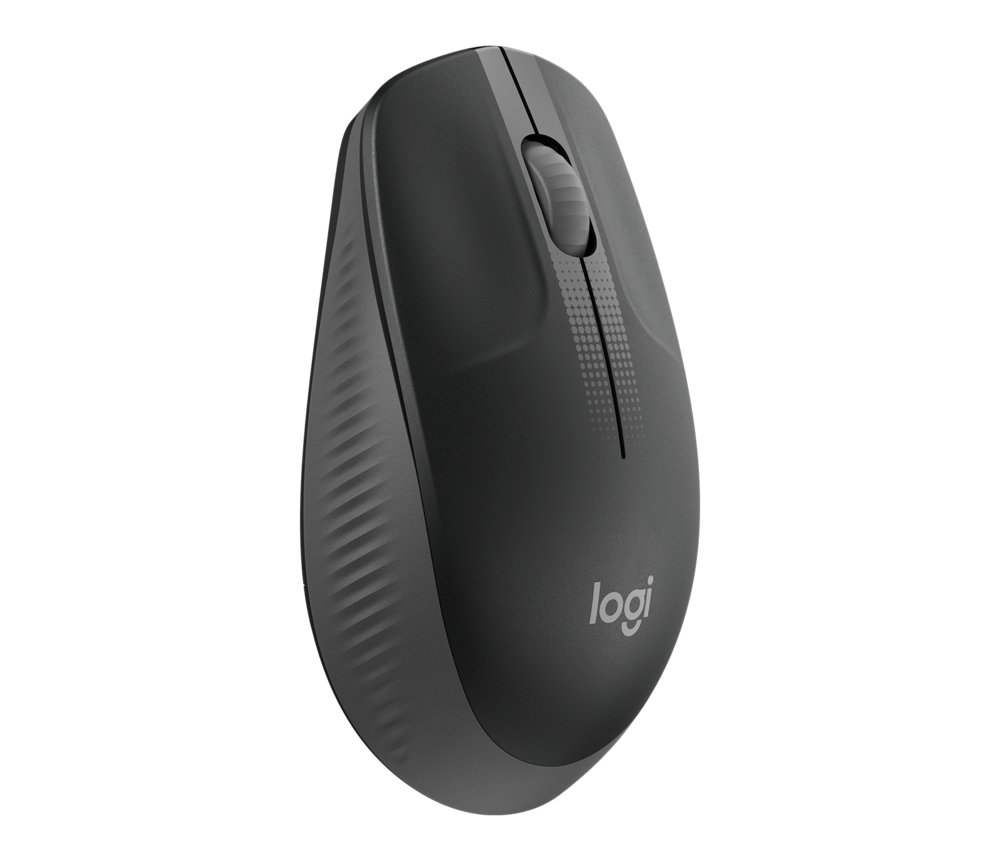 Logitech M190 | Draadloze Muis | Links- en Rechtshandig | RF | 1000 DPI | Zwart 2 Logitech M190 | Draadloze Muis | Links- en Rechtshandig | RF | 1000 DPI | Zwart - Afbeelding 2