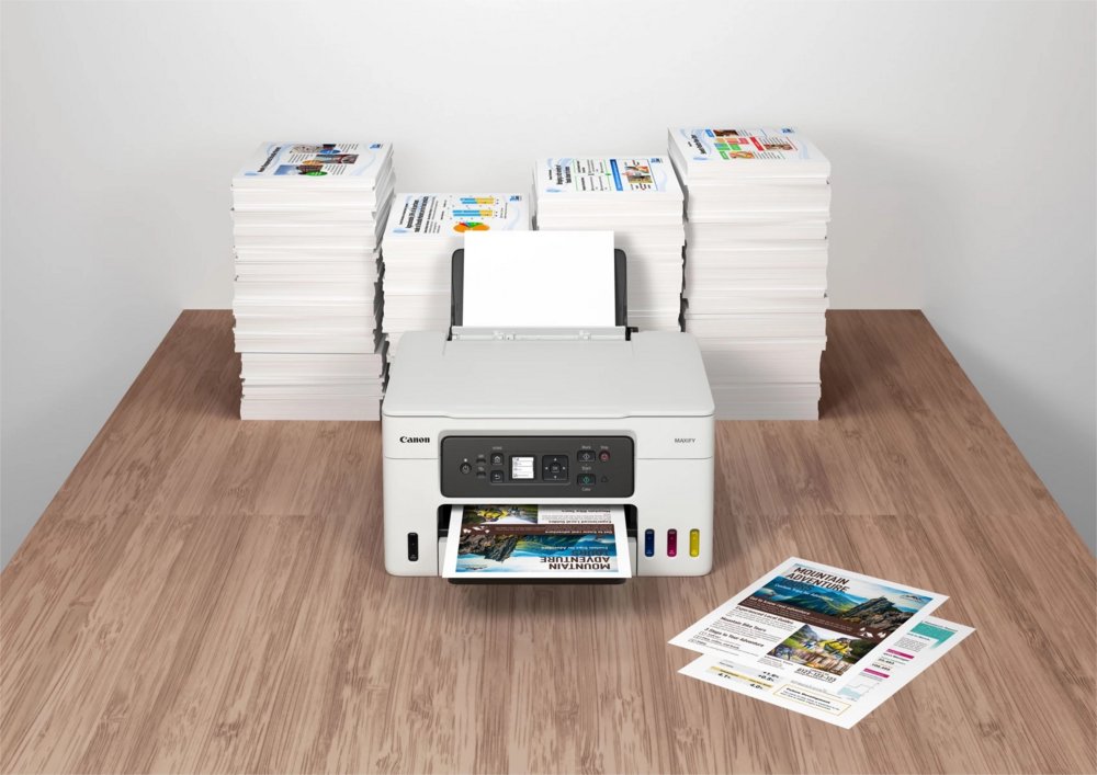 Canon MAXIFY GX3050 | All-in-One Inkjetprinter | A4 | 600 x 1200 DPI | Wi-Fi | Kleur 6 Canon MAXIFY GX3050 | All-in-One Inkjetprinter | A4 | 600 x 1200 DPI | Wi-Fi | Kleur - Afbeelding 6