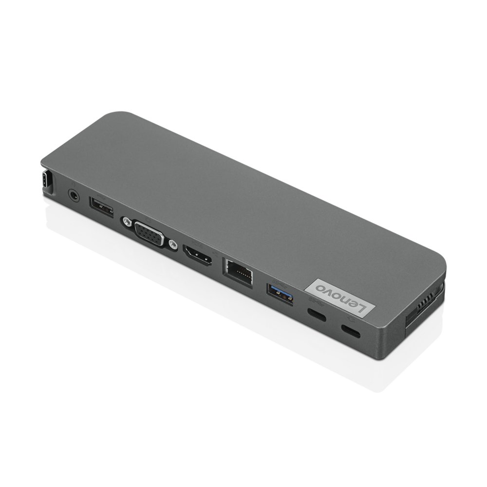 Lenovo USB-C Mini Dock | Bedraad | USB-C 3.2 Gen 1 | Grijs 2 Lenovo USB-C Mini Dock | Bedraad | USB-C 3.2 Gen 1 | Grijs - Afbeelding 2