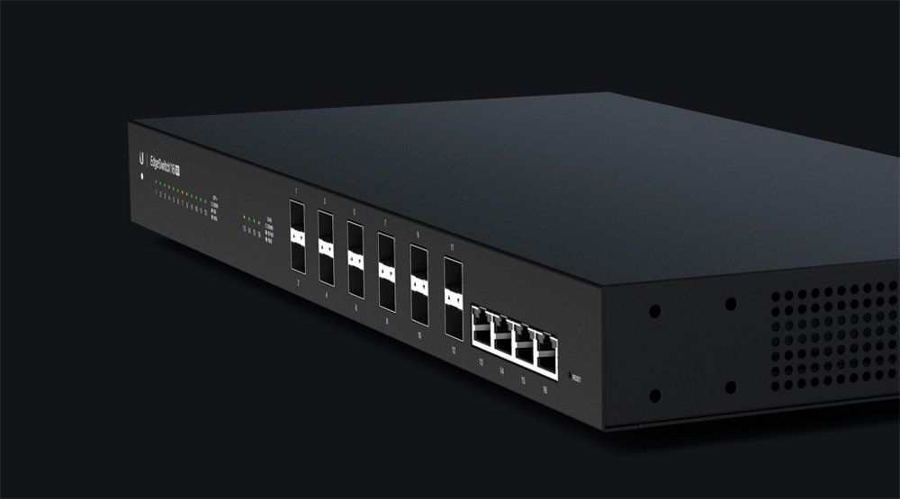 Ubiquiti Networks ES‑16‑XG Managed 10G Ethernet (100/1000/10000) 1U Zwart 2 Ubiquiti Networks ES‑16‑XG Managed 10G Ethernet (100/1000/10000) 1U Zwart - Afbeelding 2