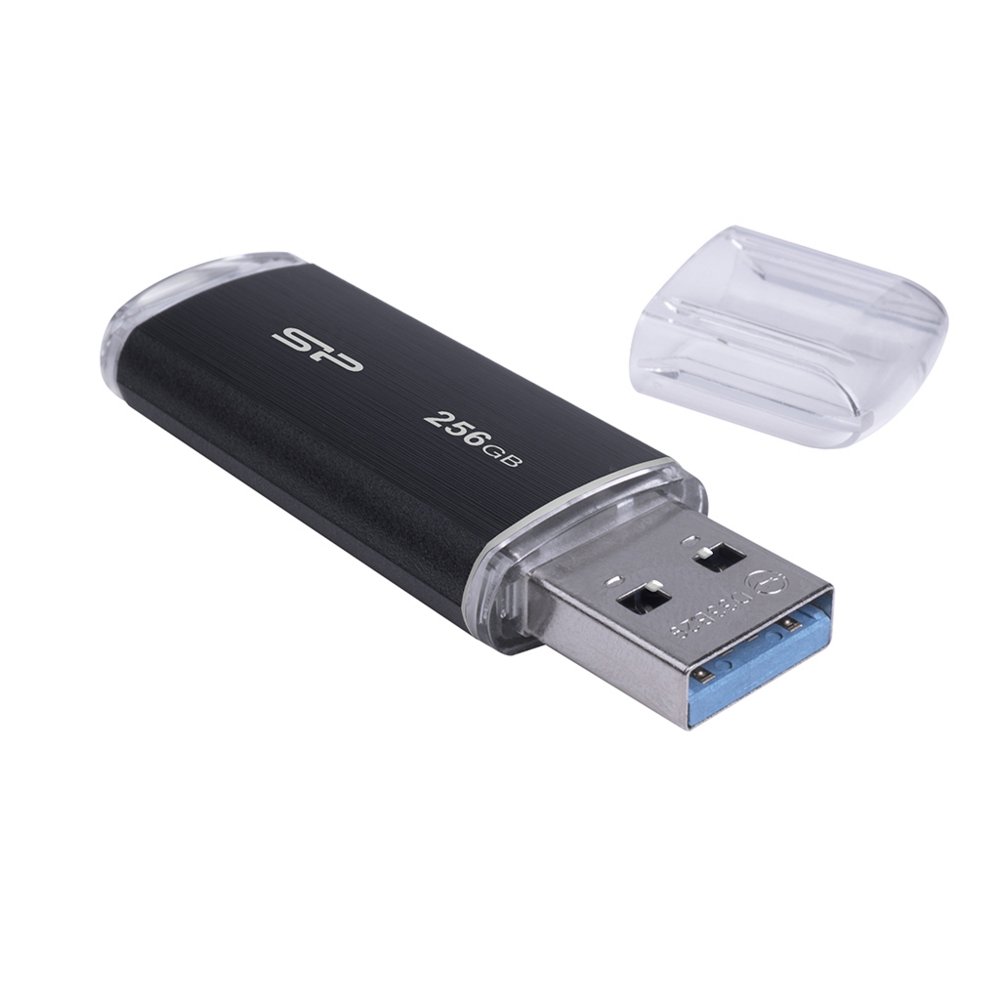 Silicon Power Blaze B02 | 256GB USB-A 3.2 Flash Drive | Zwart 3 Silicon Power Blaze B02 | 256GB USB-A 3.2 Flash Drive | Zwart - Afbeelding 3