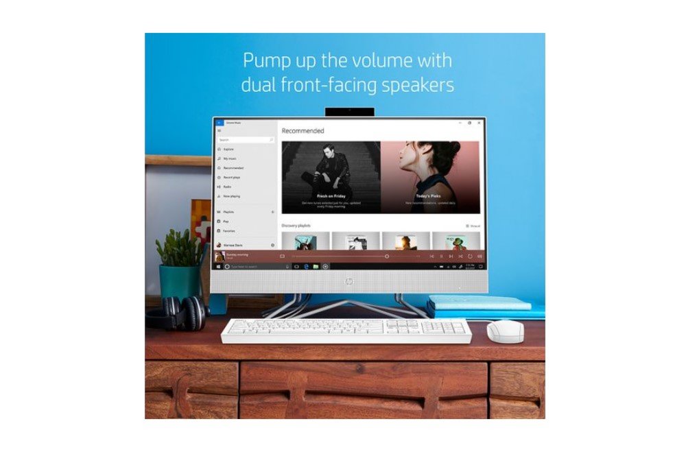 HP All-in-One 24-df1043na | 23.8'' F-HD IPS | Intel Core i5-1135G7 | 8GB | 256GB | W11 Home | UK Keyboard 2 HP All-in-One 24-df1043na | 23.8'' F-HD IPS | Intel Core i5-1135G7 | 8GB | 256GB | W11 Home | UK Keyboard - Afbeelding 2