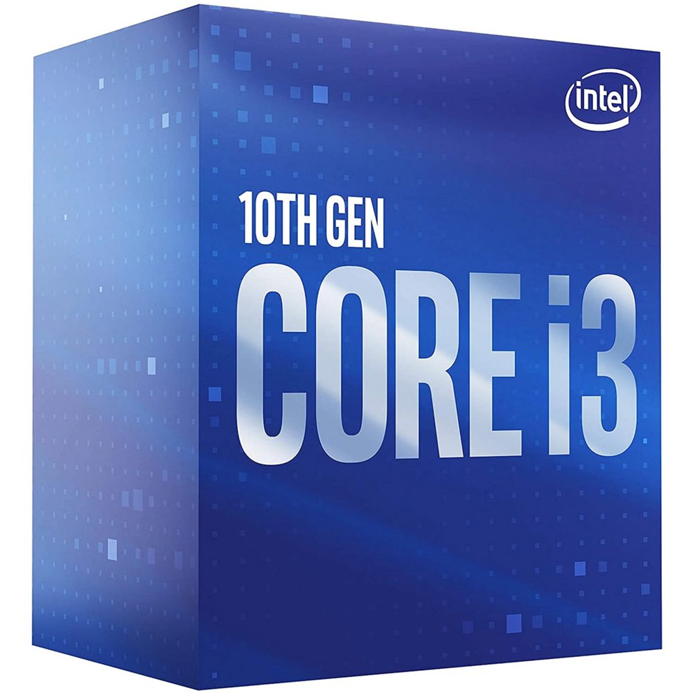 Intel Core i3-10105 | 6 Core | 4,1GHz (4,8GHz Turbo) | LGA 1200 | Processor | CPU 1 Intel Core i3-10105 | 6 Core | 4