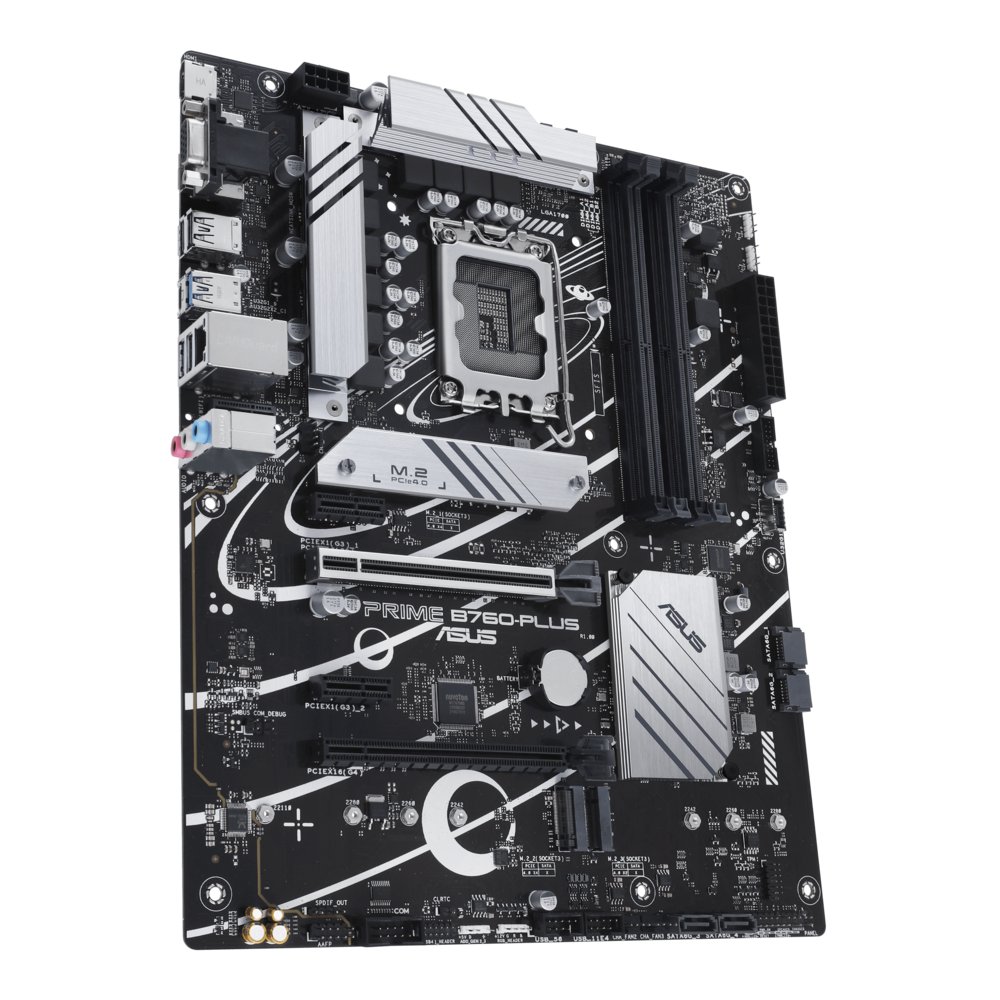 ASUS PRIME B760-PLUS | Socket LGA 1700 | Intel B760 | 4xDDR5 | ATX | Moederbord 3 ASUS PRIME B760-PLUS | Socket LGA 1700 | Intel B760 | 4xDDR5 | ATX | Moederbord - Afbeelding 3