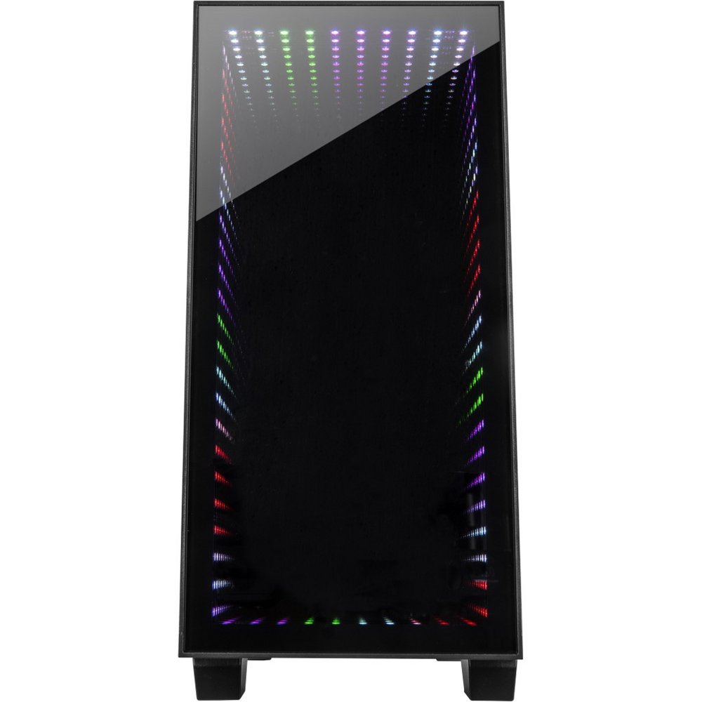 Inter-Tech X-608 Infinity | Micro Tower Behuizing | Zwart 2 Inter-Tech X-608 Infinity | Micro Tower Behuizing | Zwart - Afbeelding 2