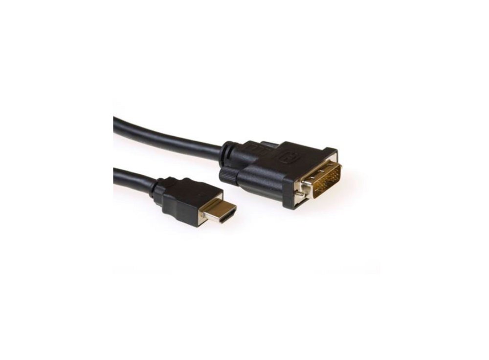 ACT AK3740 | HDMI naar DVI-D Kabel | A Male - DVI-D Male 1 ACT AK3740 | HDMI naar DVI-D Kabel | A Male - DVI-D Male