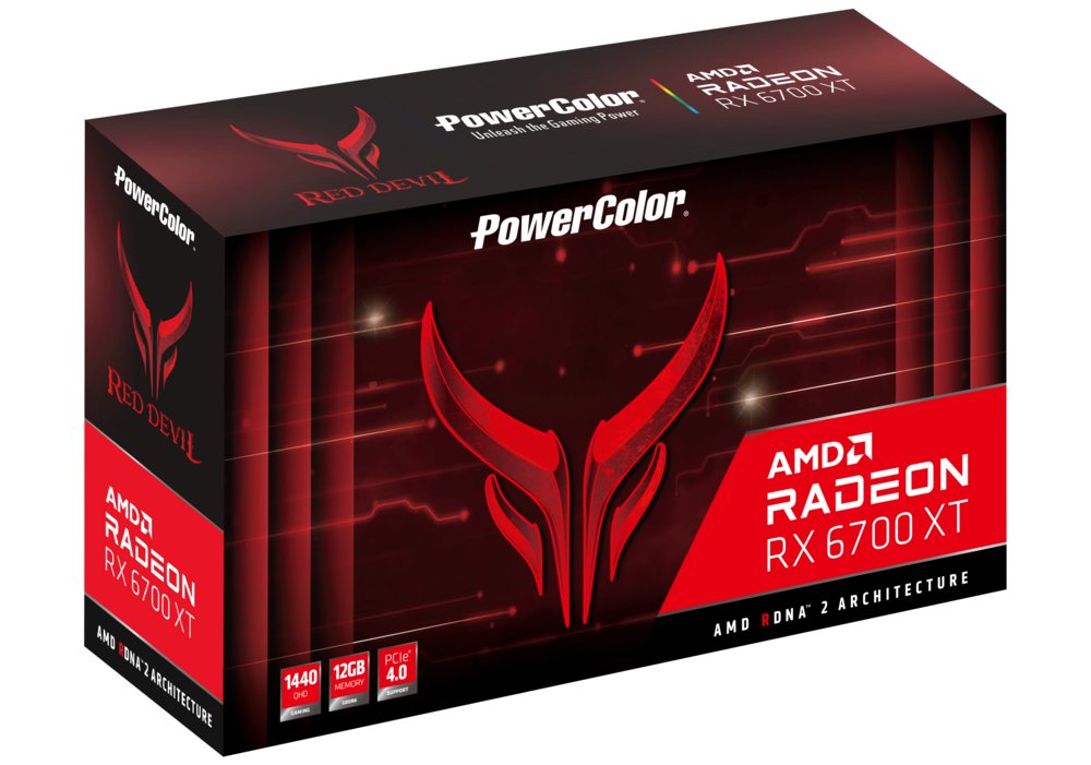 PowerColor Red Devil Radeon RX 6700XT | 12GB GDDR6 VRAM | Videokaart | GPU | AMD 6 PowerColor Red Devil Radeon RX 6700XT | 12GB GDDR6 VRAM | Videokaart | GPU | AMD - Afbeelding 6