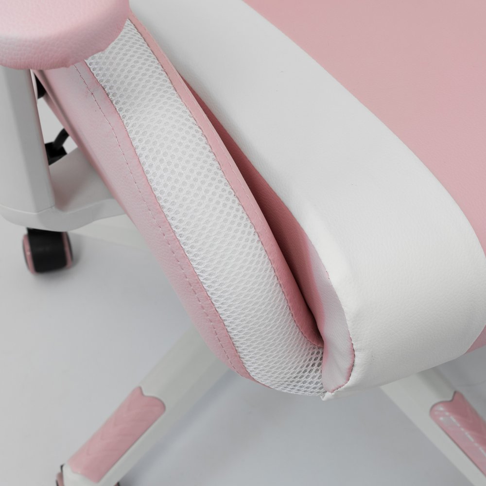 White Shark ROXY | Roze Gamestoel met Verstelbare Rugleuning | Belastbaar tot 120 kg 6 White Shark ROXY | Roze Gamestoel met Verstelbare Rugleuning | Belastbaar tot 120 kg - Afbeelding 6