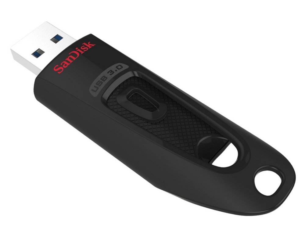 SanDisk Ultra | 128GB USB-A 3.2 Flash Drive | Zwart 1 SanDisk Ultra | 128GB USB-A 3.2 Flash Drive | Zwart