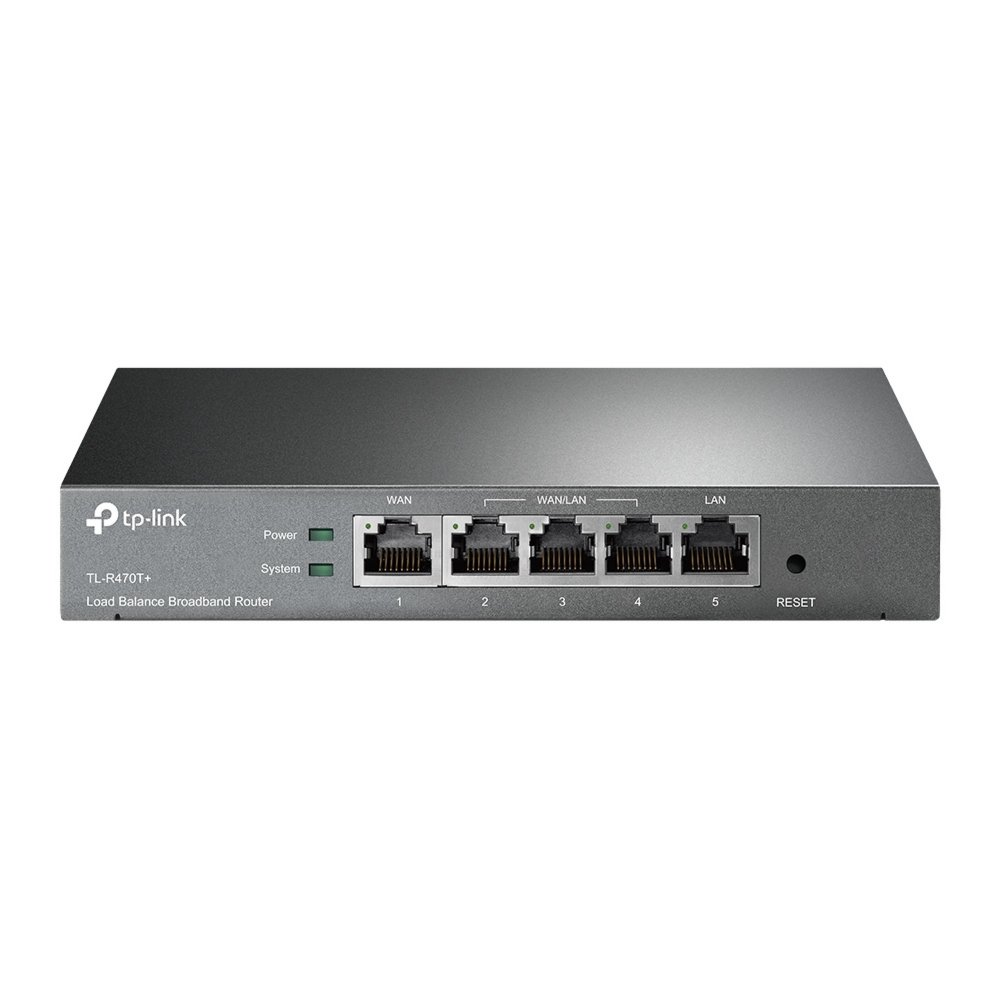 TP-Link TL‑R470T+ | Load‑Balancing Gigabit Router (4×10/100 WAN/LAN) | Smart Load Balance & Firewall | Geen Wi‑Fi 1 TP-Link TL‑R470T+ | Load‑Balancing Gigabit Router (4×10/100 WAN/LAN) | Smart Load Balance & Firewall | Geen Wi‑Fi