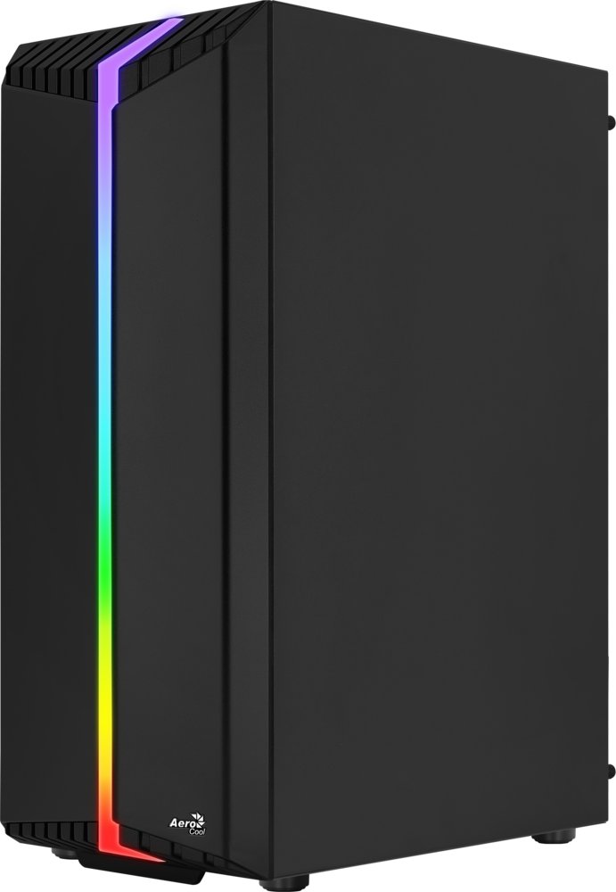 CASE Aerocool Bionic V2 MicroATX 2xUSB2.0 1XUSB 3.2 / RGB 4 CASE Aerocool Bionic V2 MicroATX 2xUSB2.0 1XUSB 3.2 / RGB - Afbeelding 4