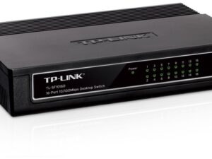 TP-LINK TL-SF1016D | Unmanaged Fast Ethernet Switch | 16 Poorten