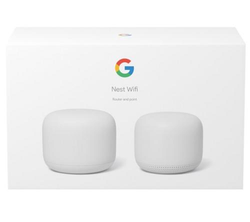 Google Nest Wifi (2‑pack) | Wifi 5 | Mesh Wifi-systeem | Gigabit Ethernet | Dual-band (2,4 GHz / 5 GHz) | ~2200 Mbit/s 6 Google Nest Wifi (2‑pack) | Wifi 5 | Mesh Wifi-systeem | Gigabit Ethernet | Dual-band (2,4 GHz / 5 GHz) | ~2200 Mbit/s - Afbeelding 6
