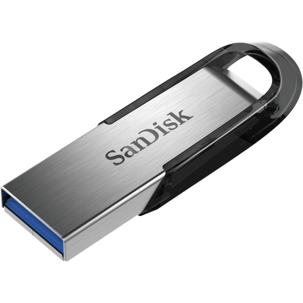 SanDisk Ultra Flair | 16GB USB-A 3.2 Flash Drive | Zwart/Zilver 1 SanDisk Ultra Flair | 16GB USB-A 3.2 Flash Drive | Zwart/Zilver
