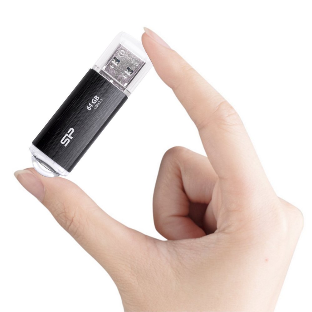 Silicon Power Blaze B02 | 64GB USB-A 3.2 Flash Drive | Zwart 4 Silicon Power Blaze B02 | 64GB USB-A 3.2 Flash Drive | Zwart - Afbeelding 4