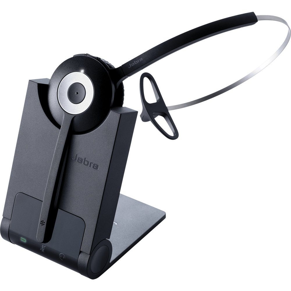 Jabra Pro 920 | Draadloze On-ear Mono Headset | Oplaadstation | Zwart 1 Jabra Pro 920 | Draadloze On-ear Mono Headset | Oplaadstation | Zwart