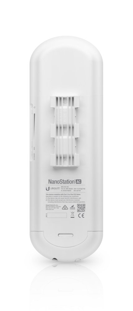 Ubiquiti NanoStation AC | WiFi 5 Outdoor Access Point (airMAX ac) | 450 Mbit/s | PoE (met Injector) | 16 dBi Richtantenne 4 Ubiquiti NanoStation AC | WiFi 5 Outdoor Access Point (airMAX ac) | 450 Mbit/s | PoE (met Injector) | 16 dBi Richtantenne - Afbeelding 4