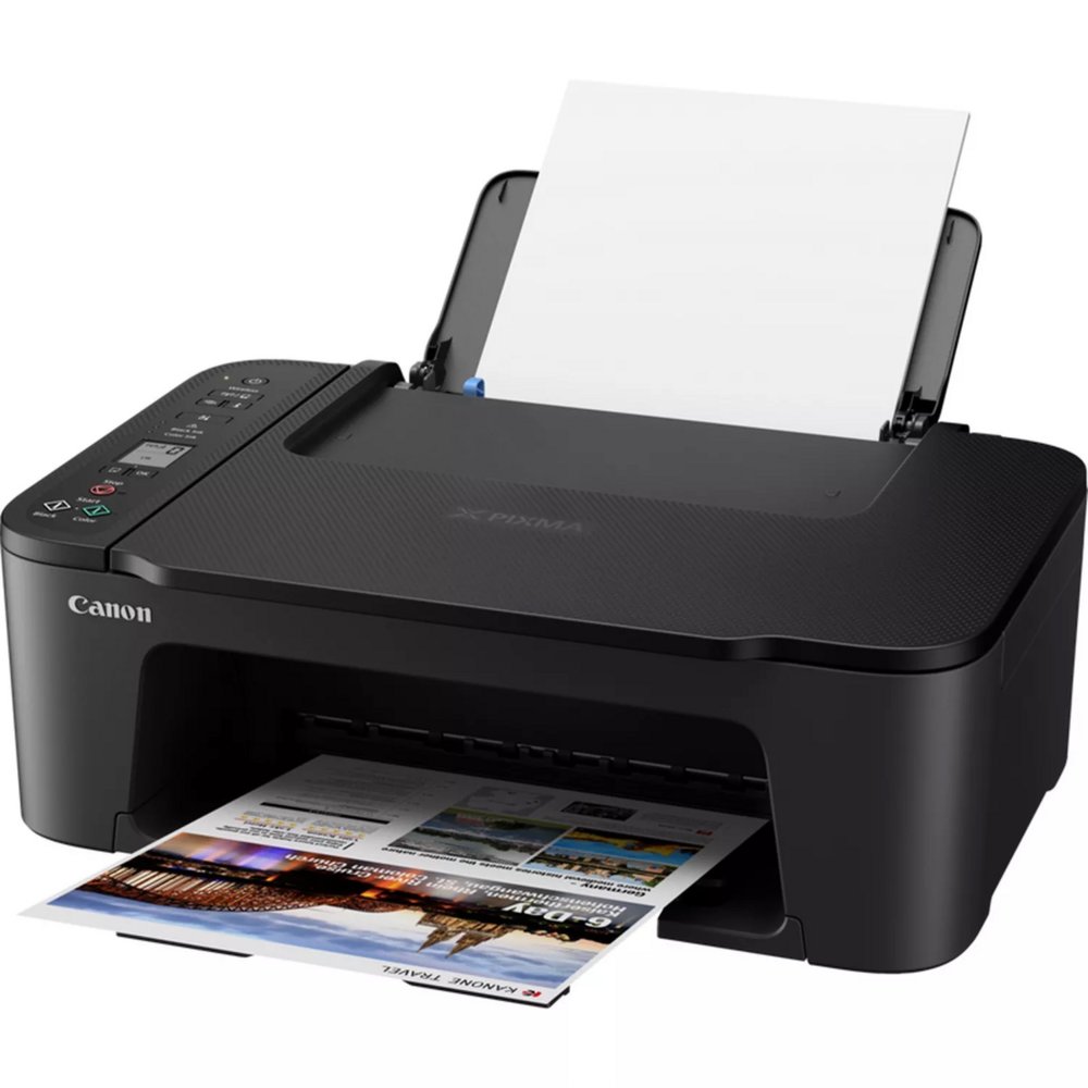 Canon PIXMA TS3550i | All-in-One Inkjetprinter | 4800 x 1200 DPI | Wi-Fi | Kleur | Scannen en Kopiëren | Zwart 3 Canon PIXMA TS3550i | All-in-One Inkjetprinter | 4800 x 1200 DPI | Wi-Fi | Kleur | Scannen en Kopiëren | Zwart - Afbeelding 3