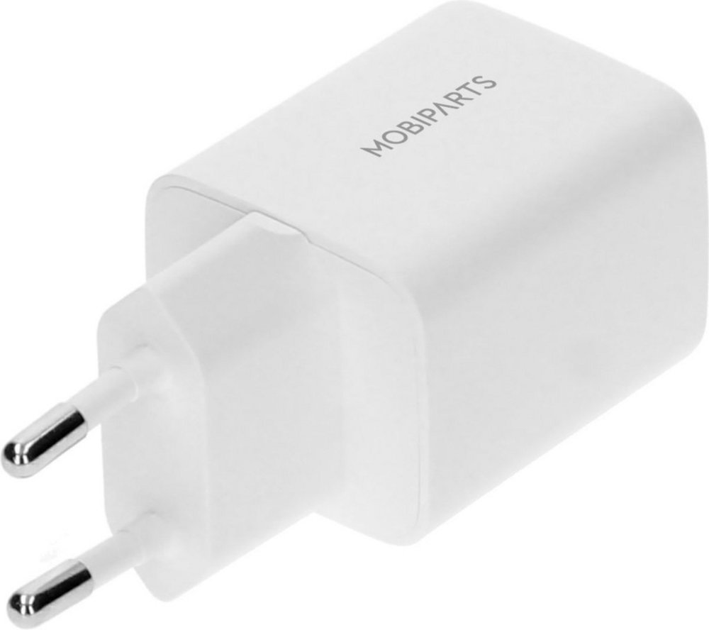 Mobiparts GaN Wall Charger | Dual USB-C Oplader 35W | Wit 4 Mobiparts GaN Wall Charger | Dual USB-C Oplader 35W | Wit - Afbeelding 4