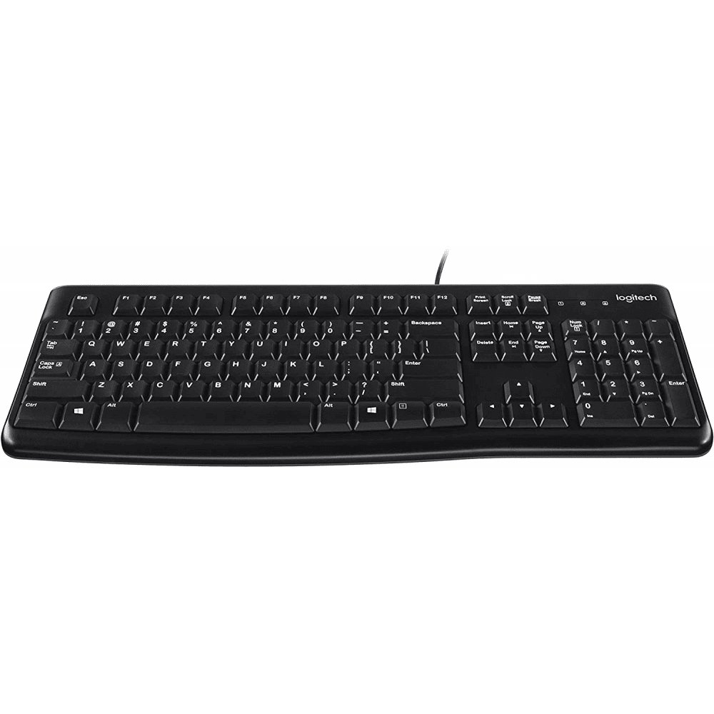 Logitech Keyboard K120 | Zakelijk Bedraad Toetsenbord | QWERTY 1 Logitech Keyboard K120 | Zakelijk Bedraad Toetsenbord | QWERTY