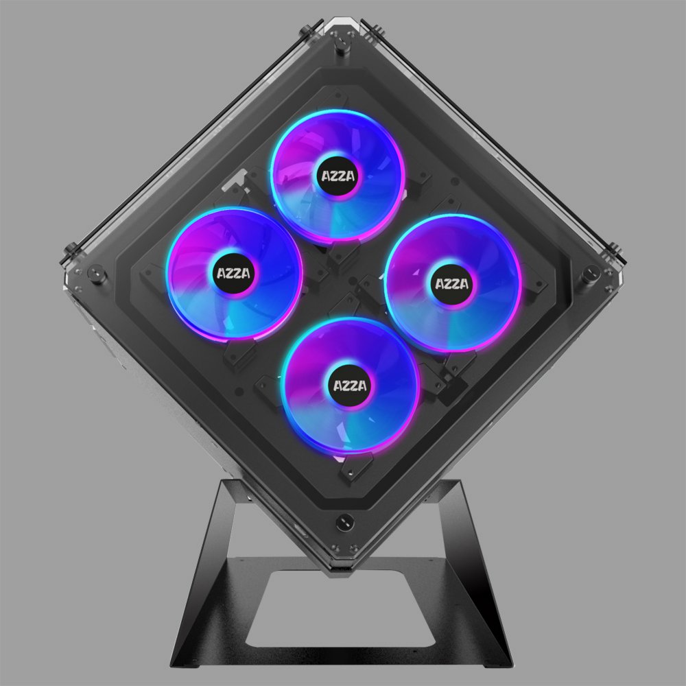 Azza Cube Case 802 | Zwart 9 Azza Cube Case 802 | Zwart - Afbeelding 9