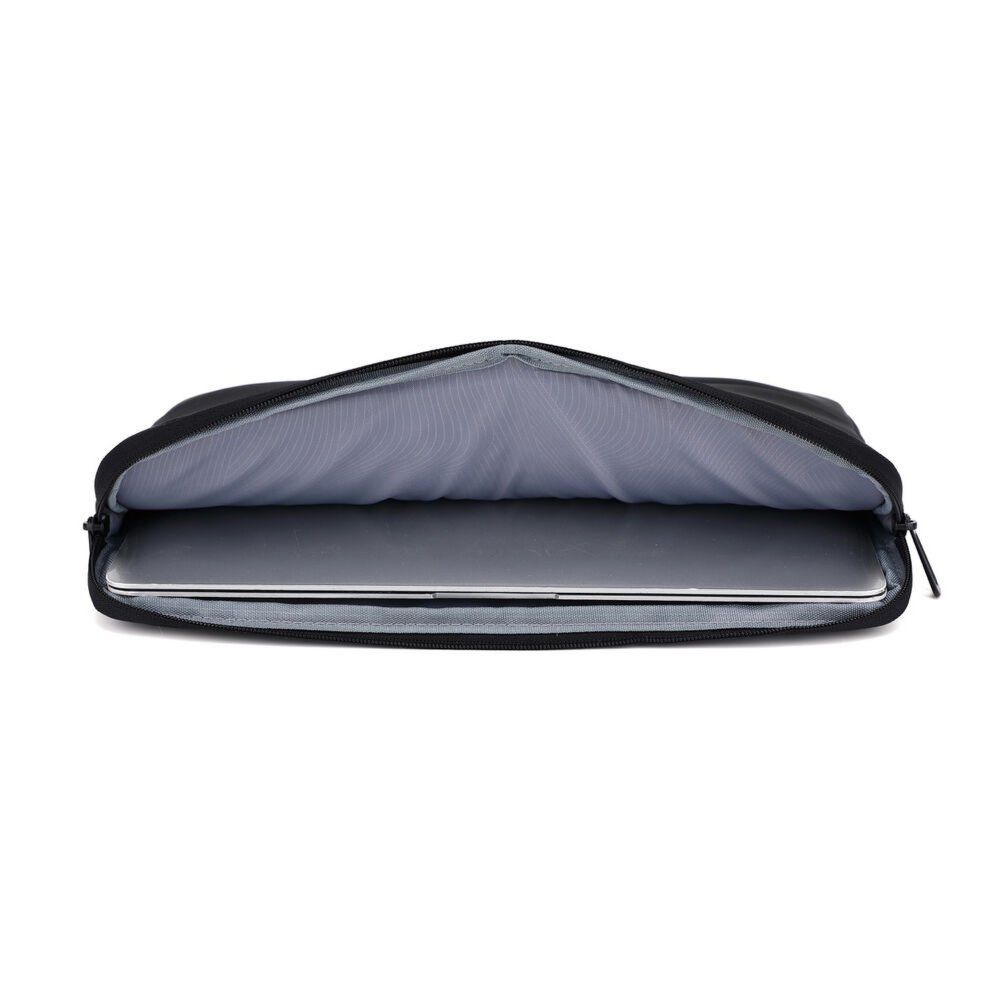 ACT Suburb 15.6" Laptop Sleeve | Grijs | Gemaakt van Recycled Plastic 2 ACT Suburb 15.6" Laptop Sleeve | Grijs | Gemaakt van Recycled Plastic - Afbeelding 2
