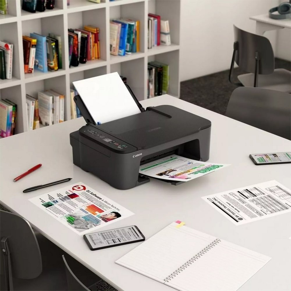 Canon PIXMA TS3550i | All-in-One Inkjetprinter | 4800 x 1200 DPI | Wi-Fi | Kleur | Scannen en Kopiëren | Zwart 6 Canon PIXMA TS3550i | All-in-One Inkjetprinter | 4800 x 1200 DPI | Wi-Fi | Kleur | Scannen en Kopiëren | Zwart - Afbeelding 6