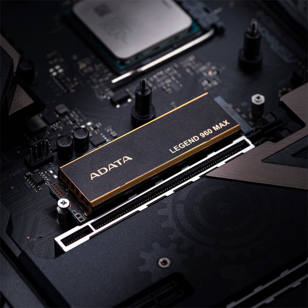 ADATA Legend 960 Max | 1TB NVMe SSD | M.2 Gen4 | 7400 MB/s Lezen | 6000 MB/s Schrijven 9 ADATA Legend 960 Max | 1TB NVMe SSD | M.2 Gen4 | 7400 MB/s Lezen | 6000 MB/s Schrijven - Afbeelding 9