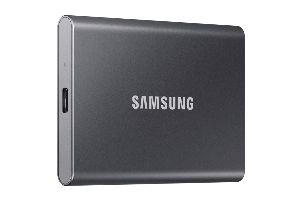 Samsung T7 | Externe SSD | 2TB | USB 3.2 Gen 2 | 1.050MB/s | Grijs | Compact & Snel 2 Samsung T7 | Externe SSD | 2TB | USB 3.2 Gen 2 | 1.050MB/s | Grijs | Compact & Snel - Afbeelding 2